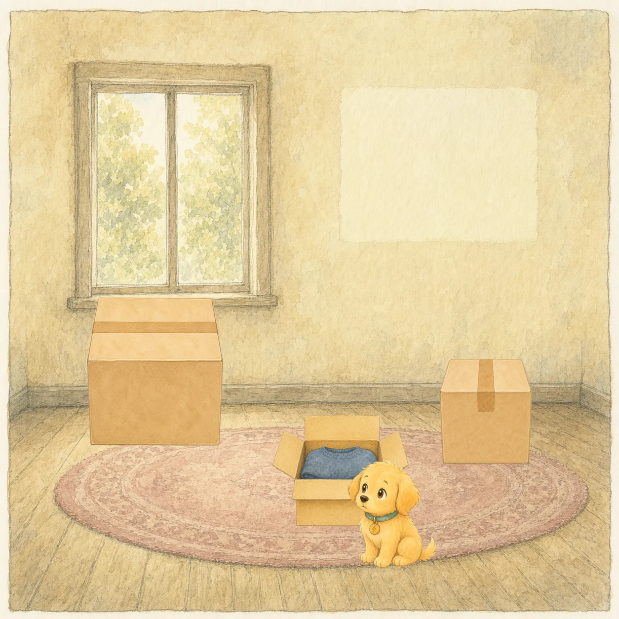 Cover of The Box That Said Moving