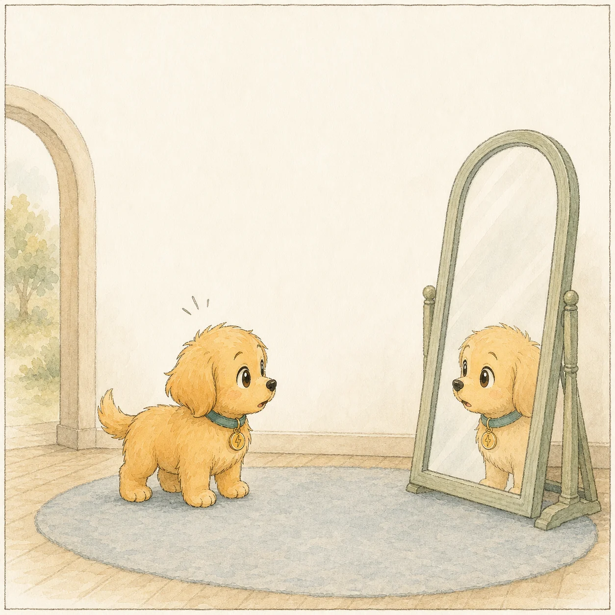 Cover of The Mirror Dog