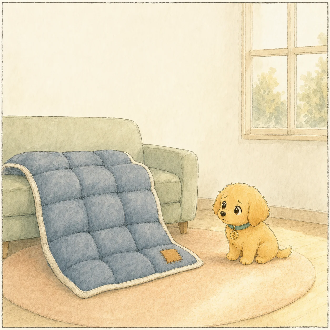 The Very Heavy Blanket, page 1 of 13