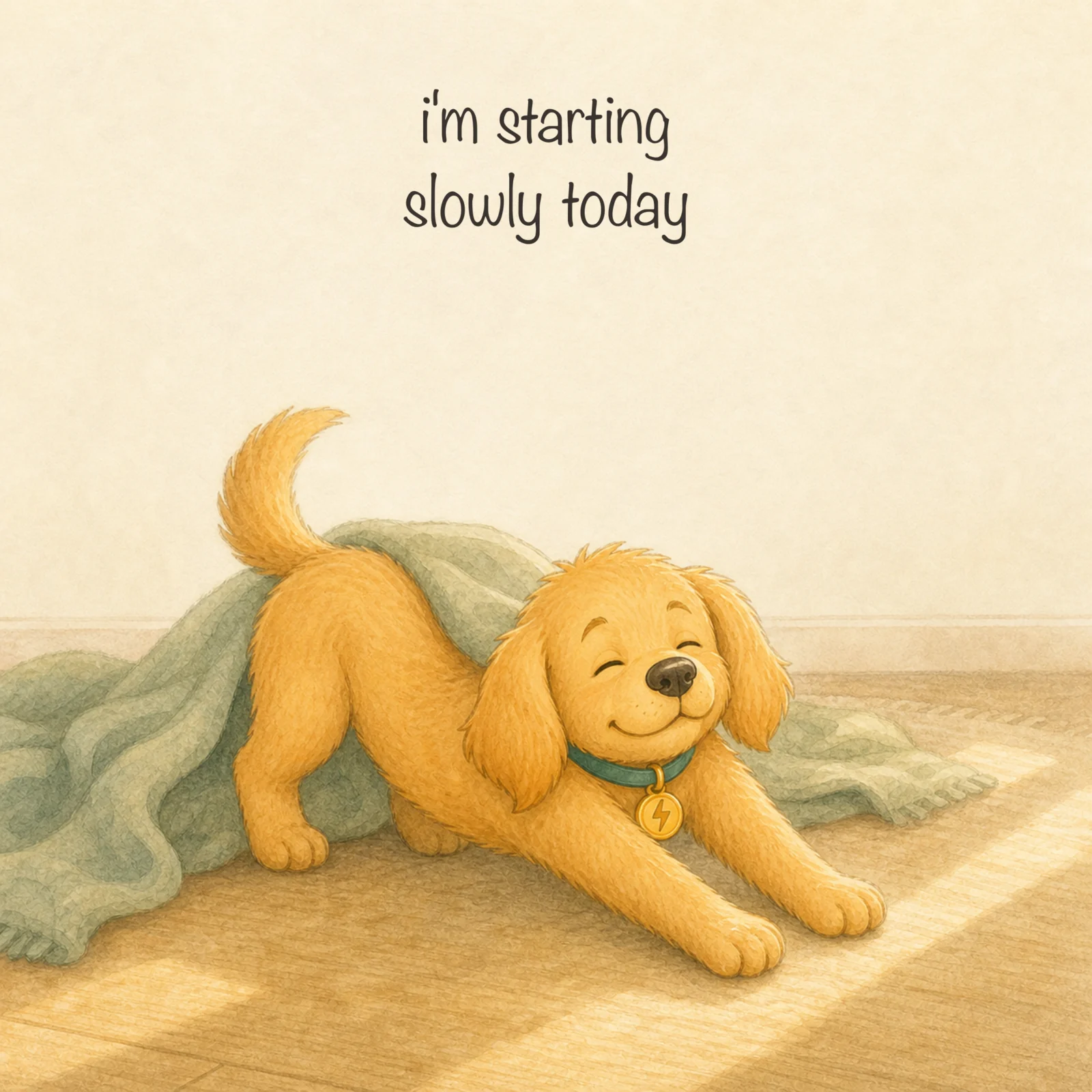 Cover of I'm Starting Slowly Today