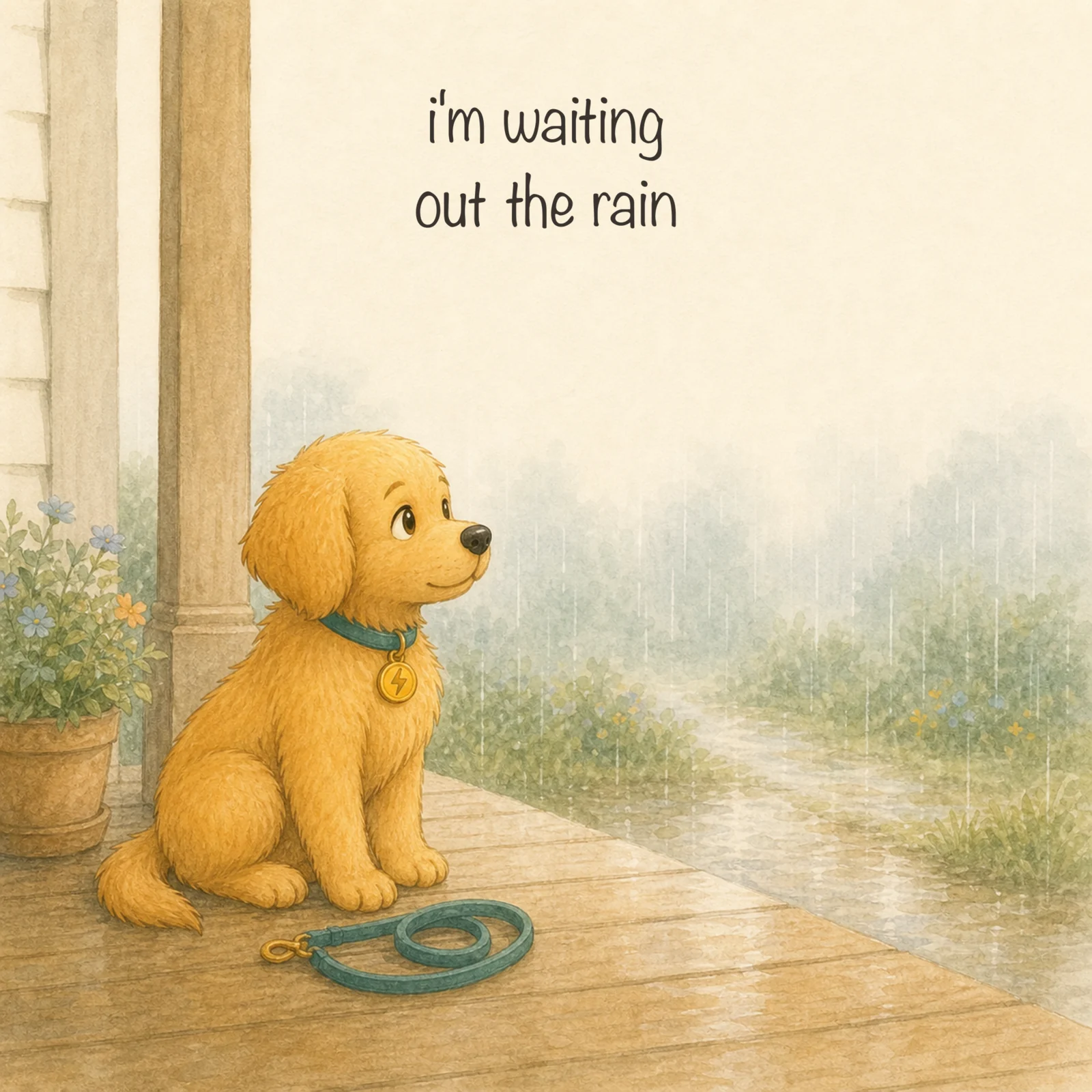 Cover of I'm Waiting Out The Rain