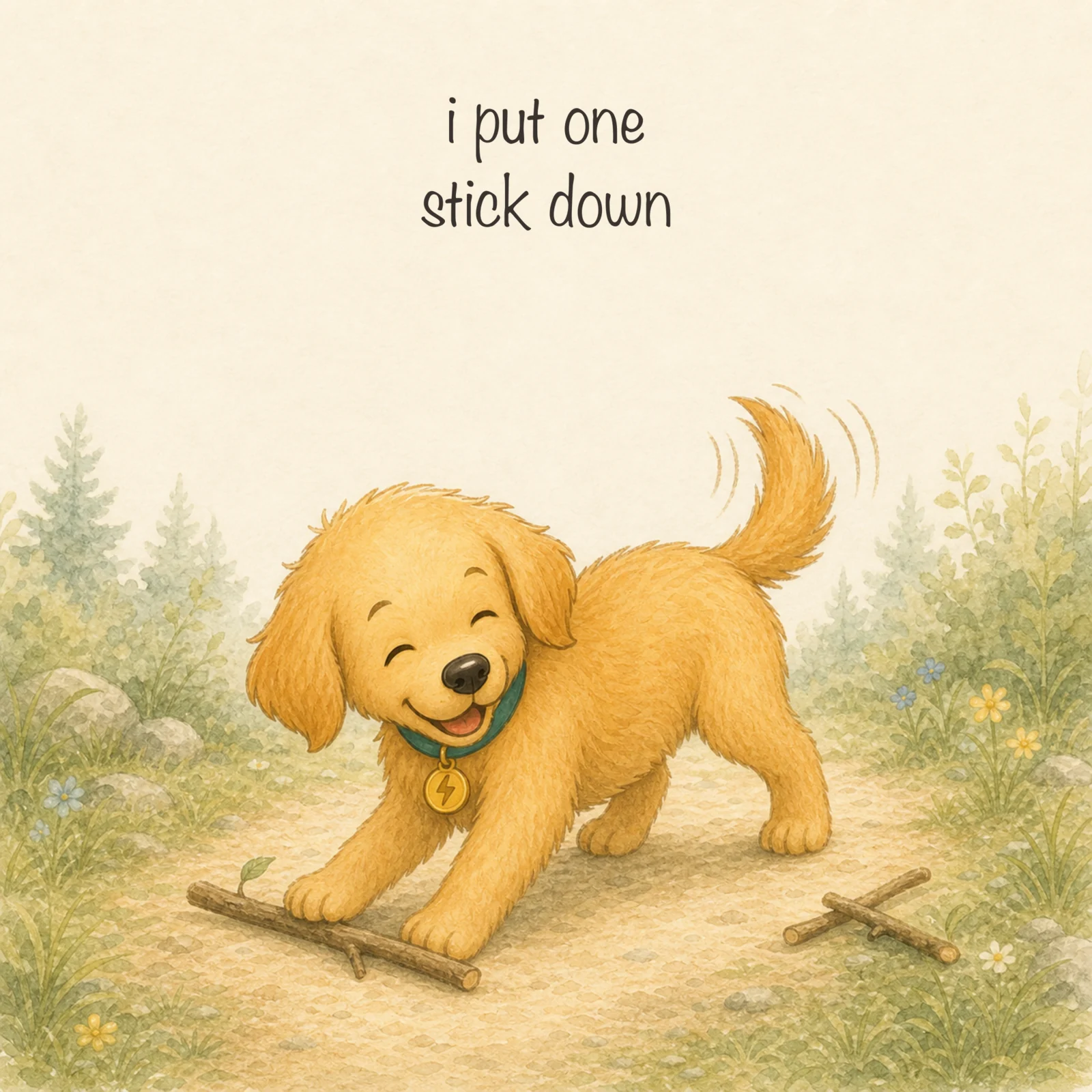 Cover of I Put One Stick Down
