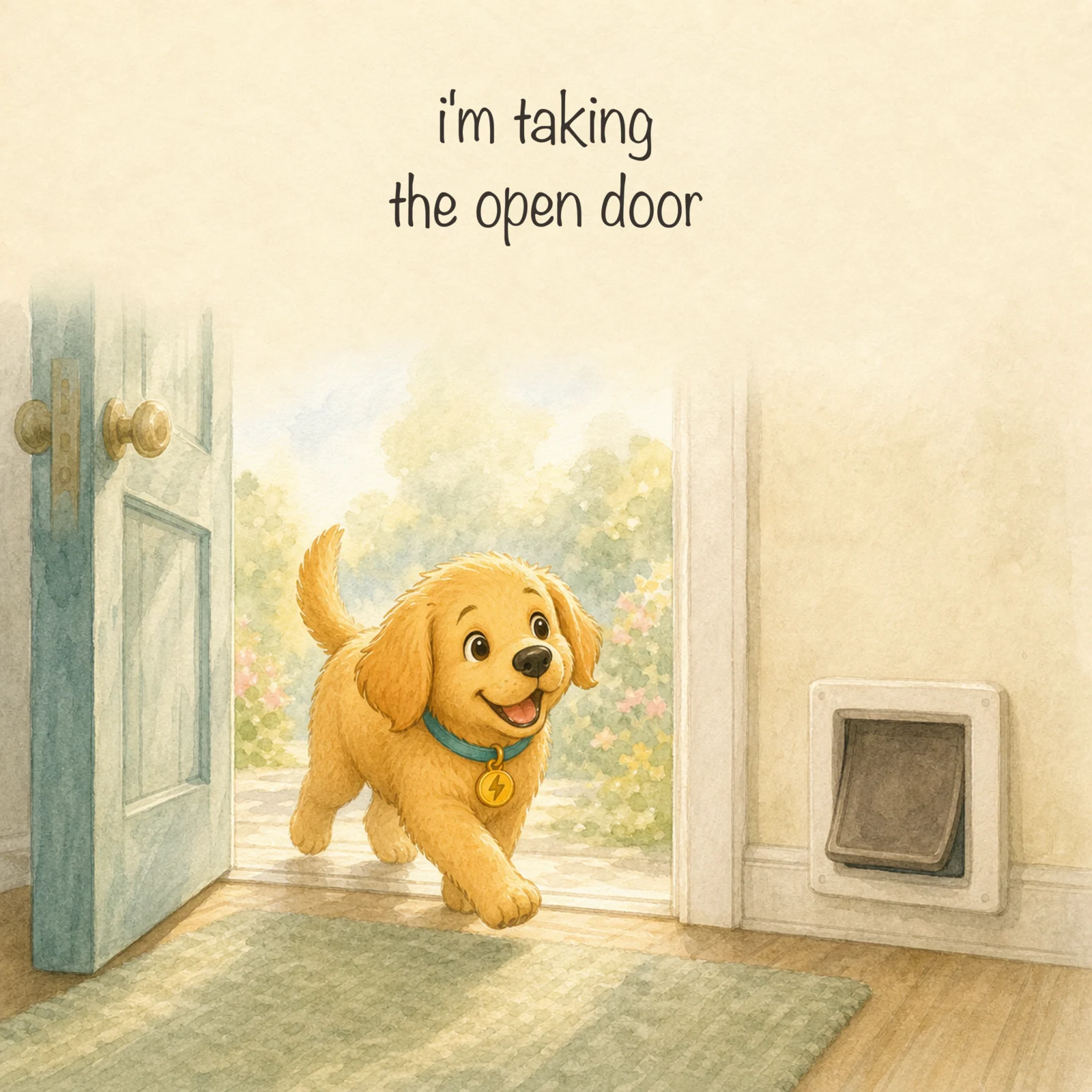 Cover of I'm Taking The Open Door