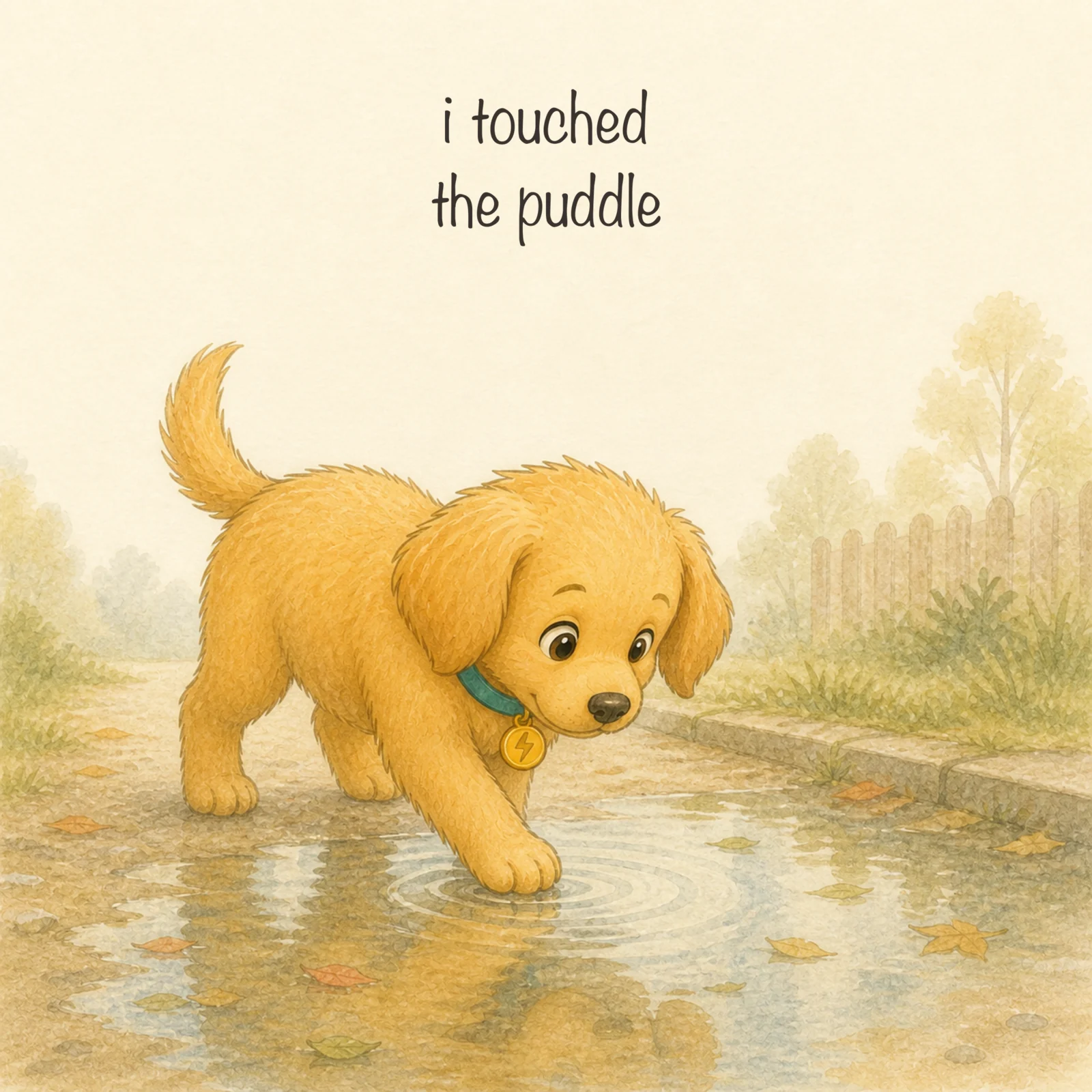 Cover of I Touched The Puddle