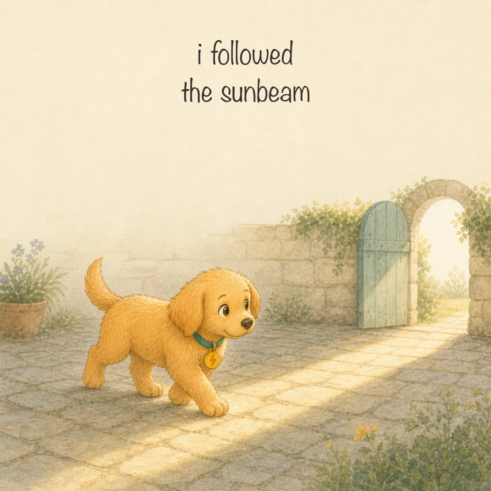 I Followed The Sunbeam, page 1 of 1