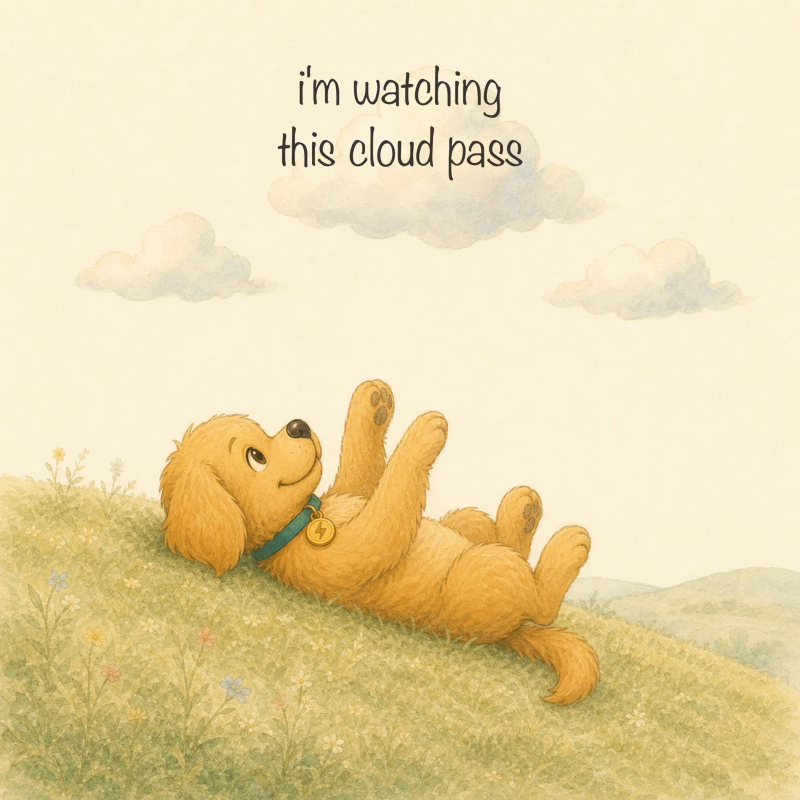 Cover of I'm Watching This Cloud Pass