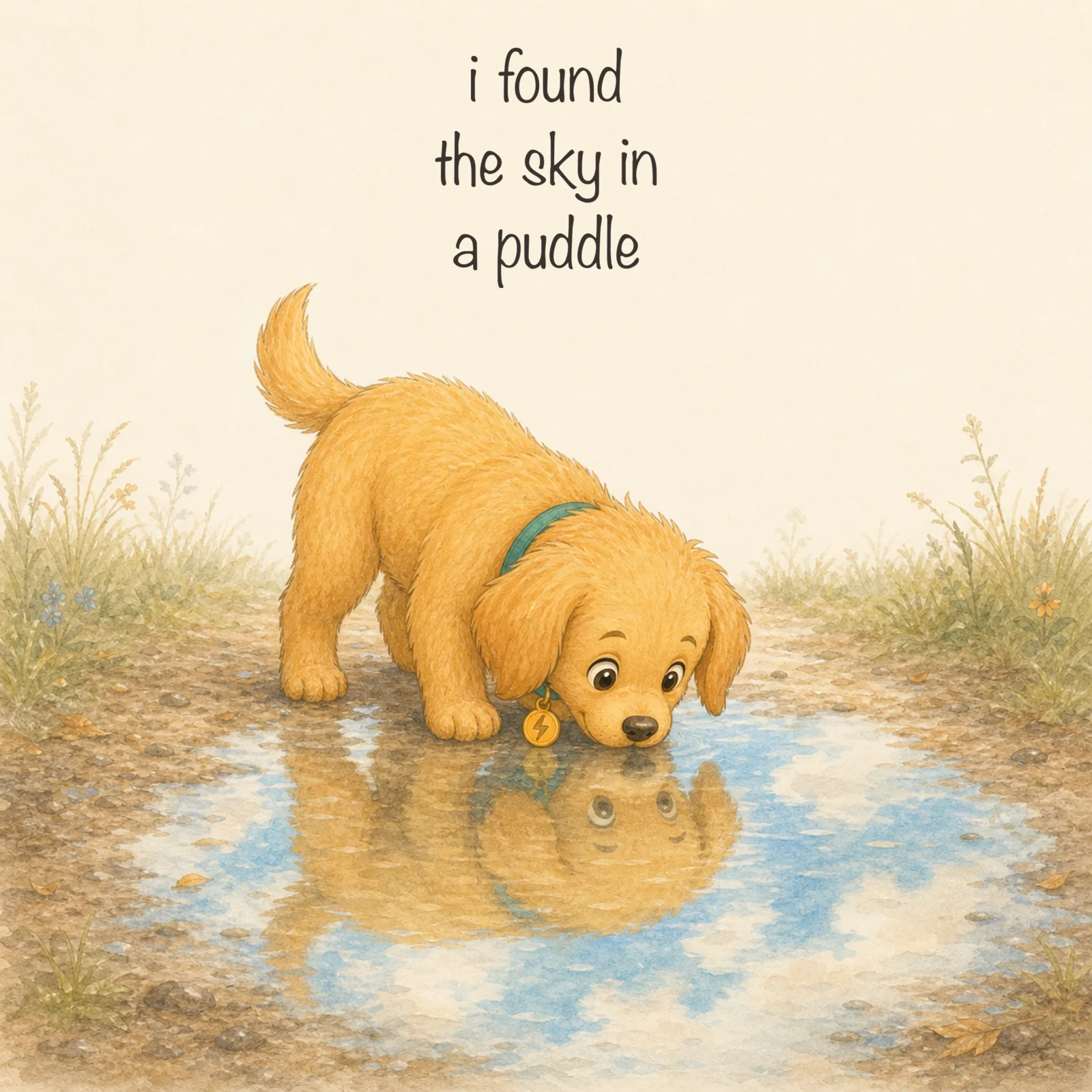 Cover of I Found The Sky In A Puddle