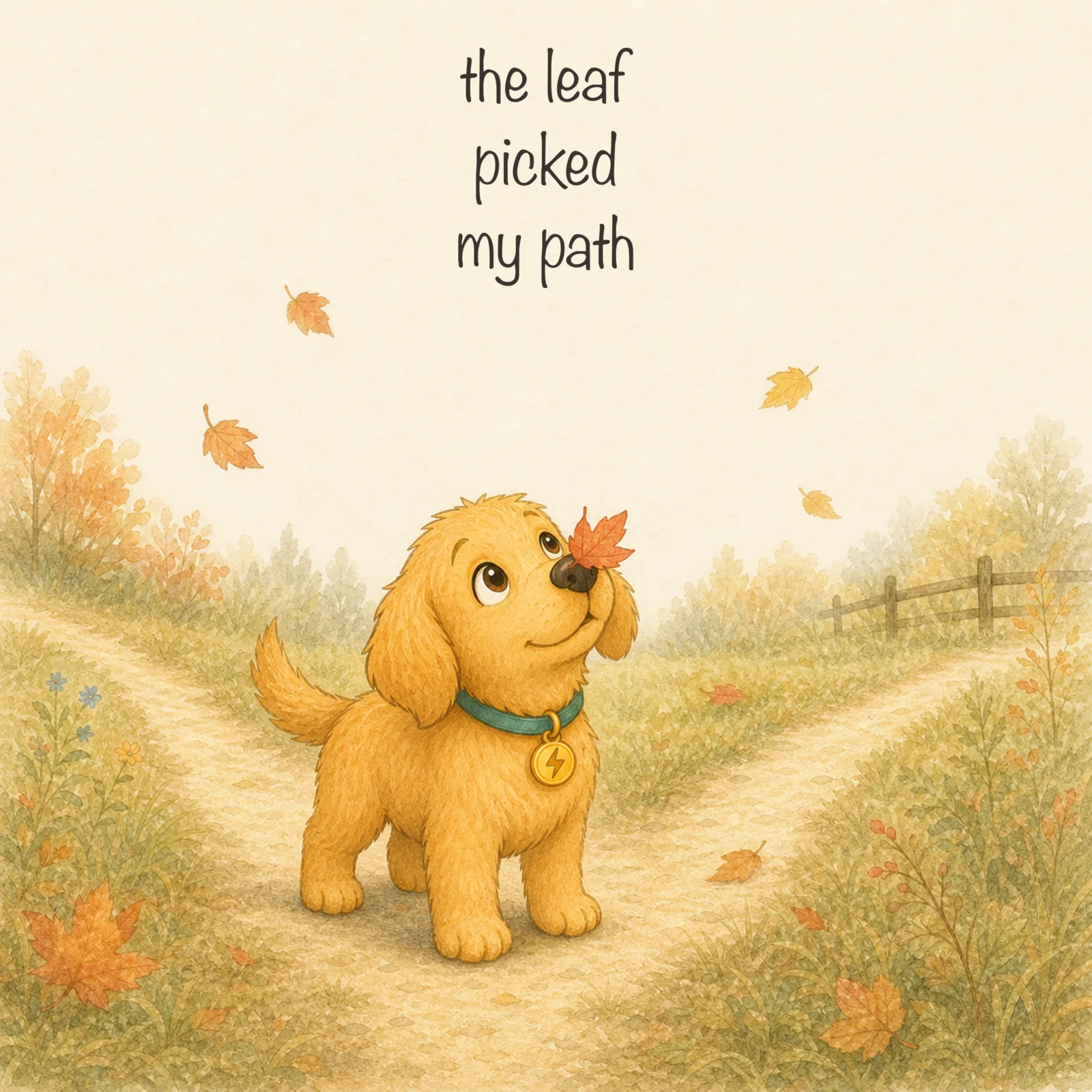 Cover of The Leaf Picked My Path
