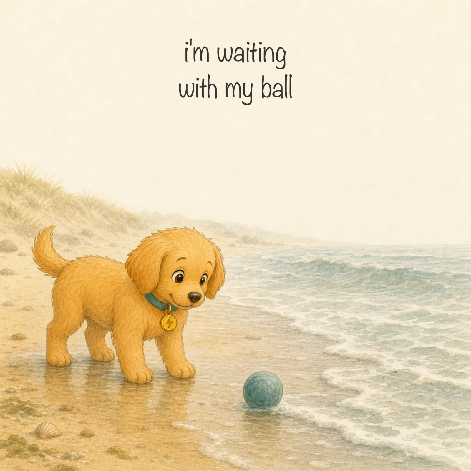 Cover of I'm Waiting With My Ball