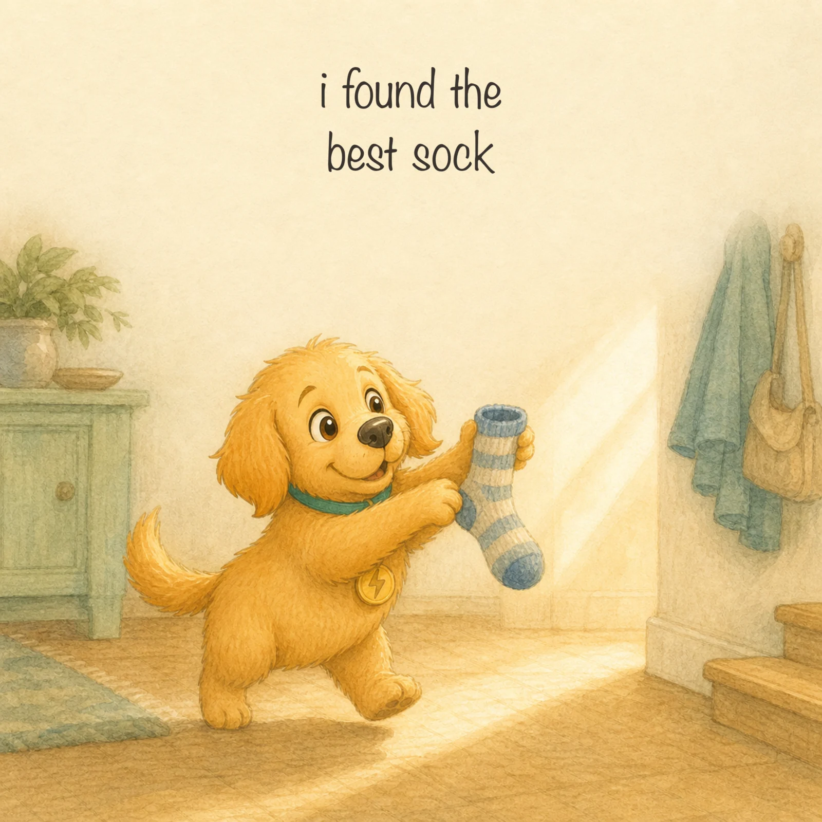 I Found The Best Sock, page 1 of 1