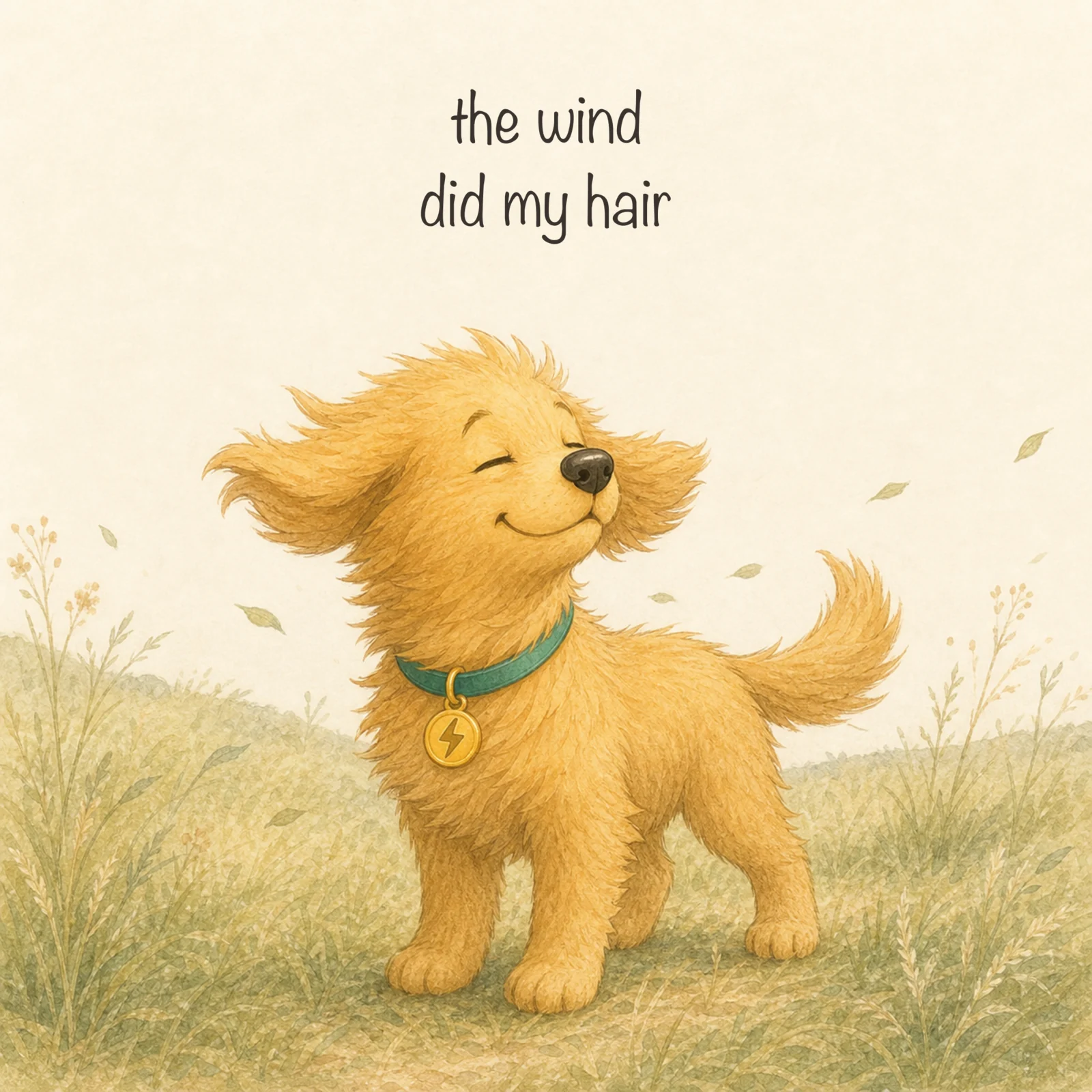 Cover of The Wind Did My Hair