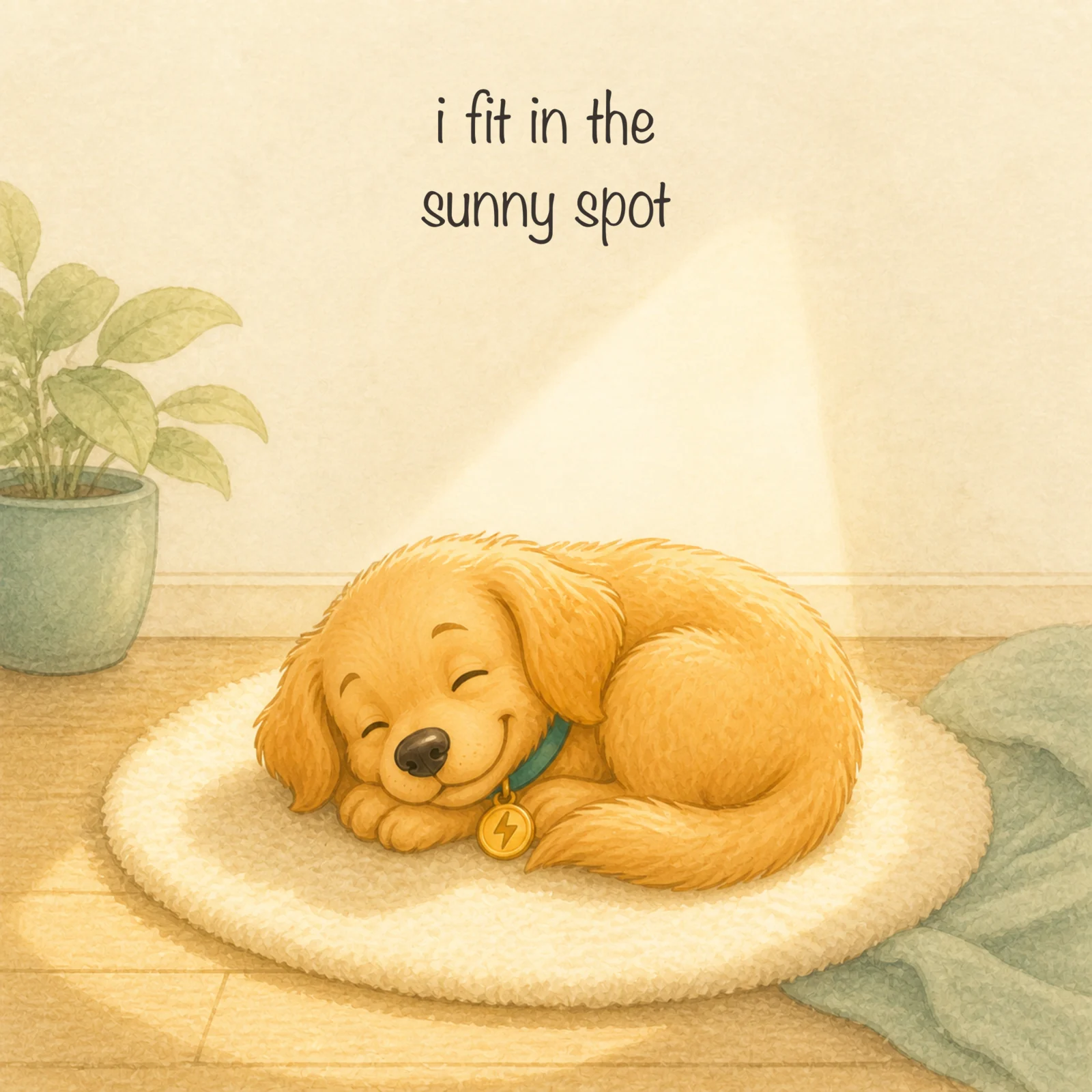 I Fit In The Sunny Spot, page 1 of 1