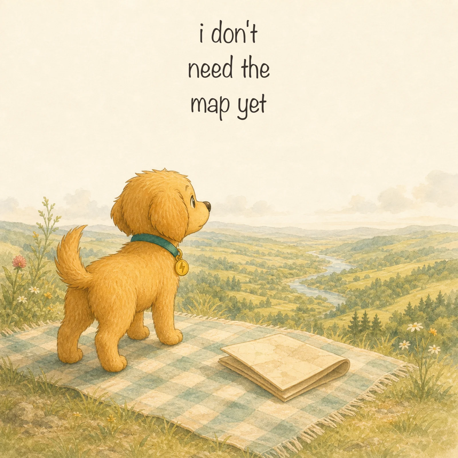 Cover of I Don't Need The Map Yet