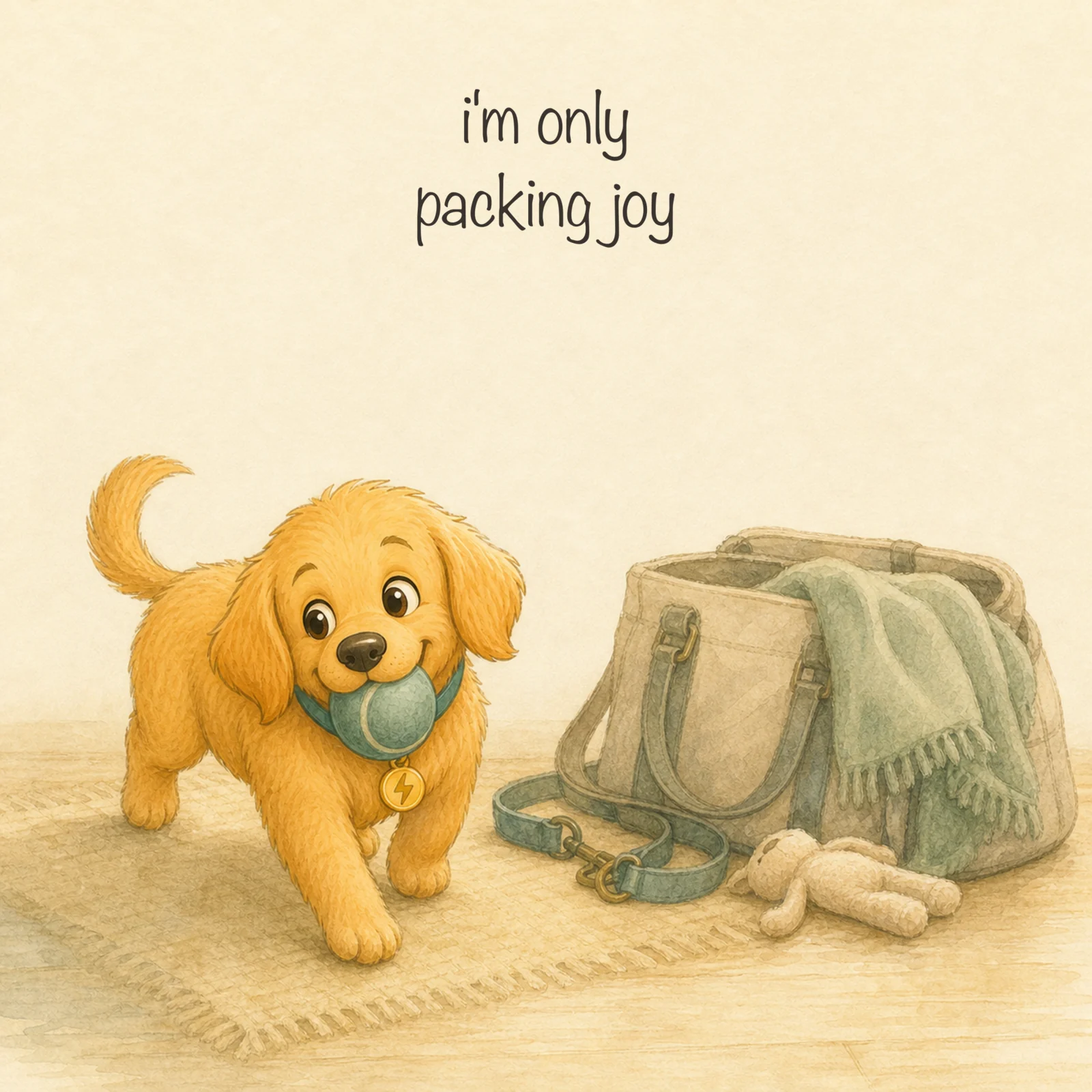 I'm Only Packing Joy, page 1 of 1