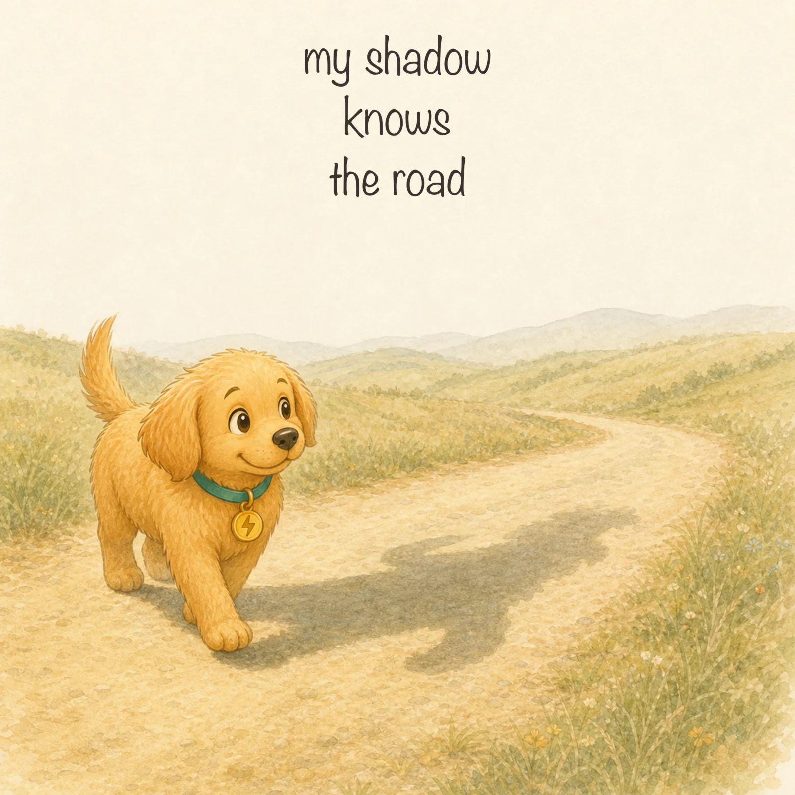 My Shadow Knows The Road, page 1 of 1