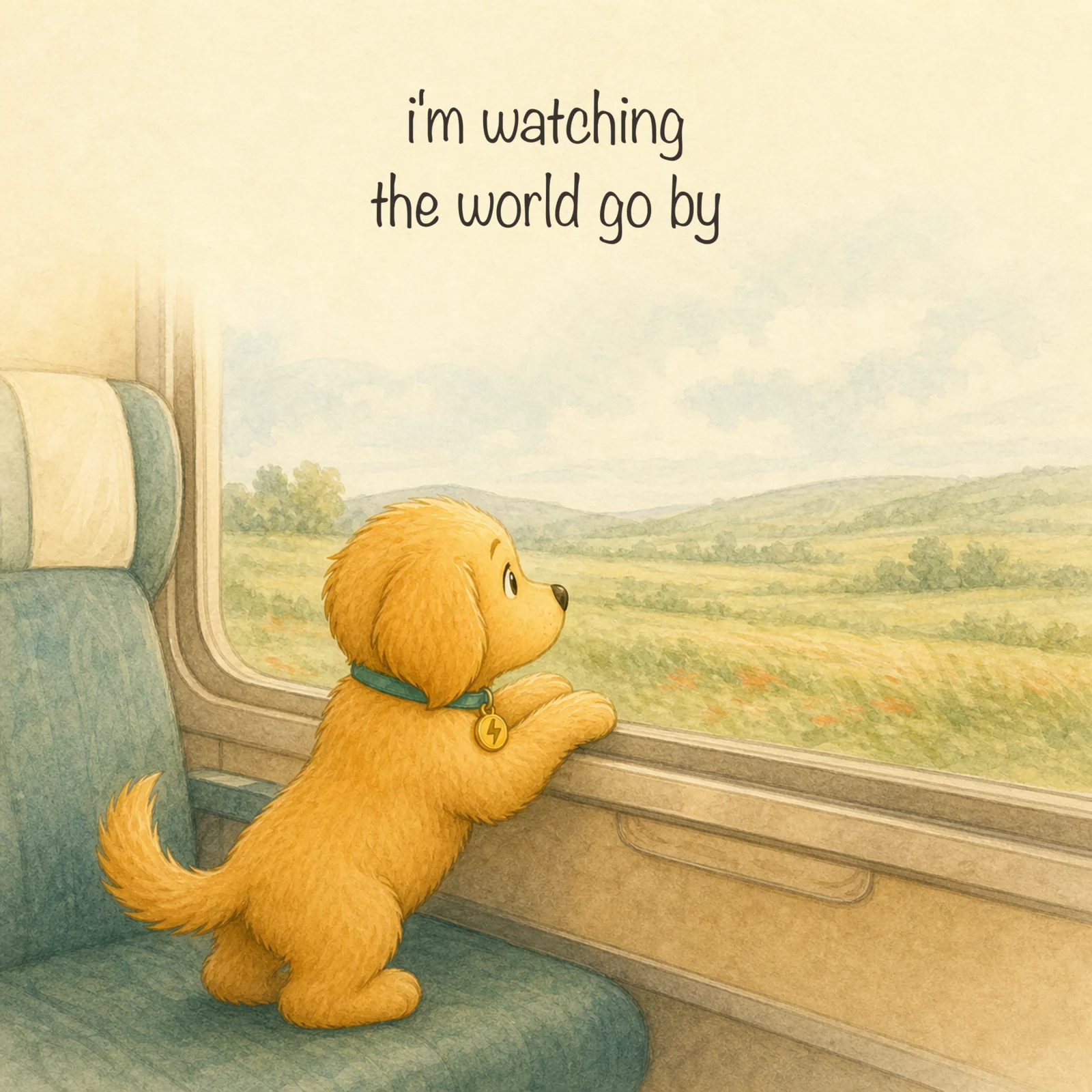 Cover of I'm Watching The World Go By