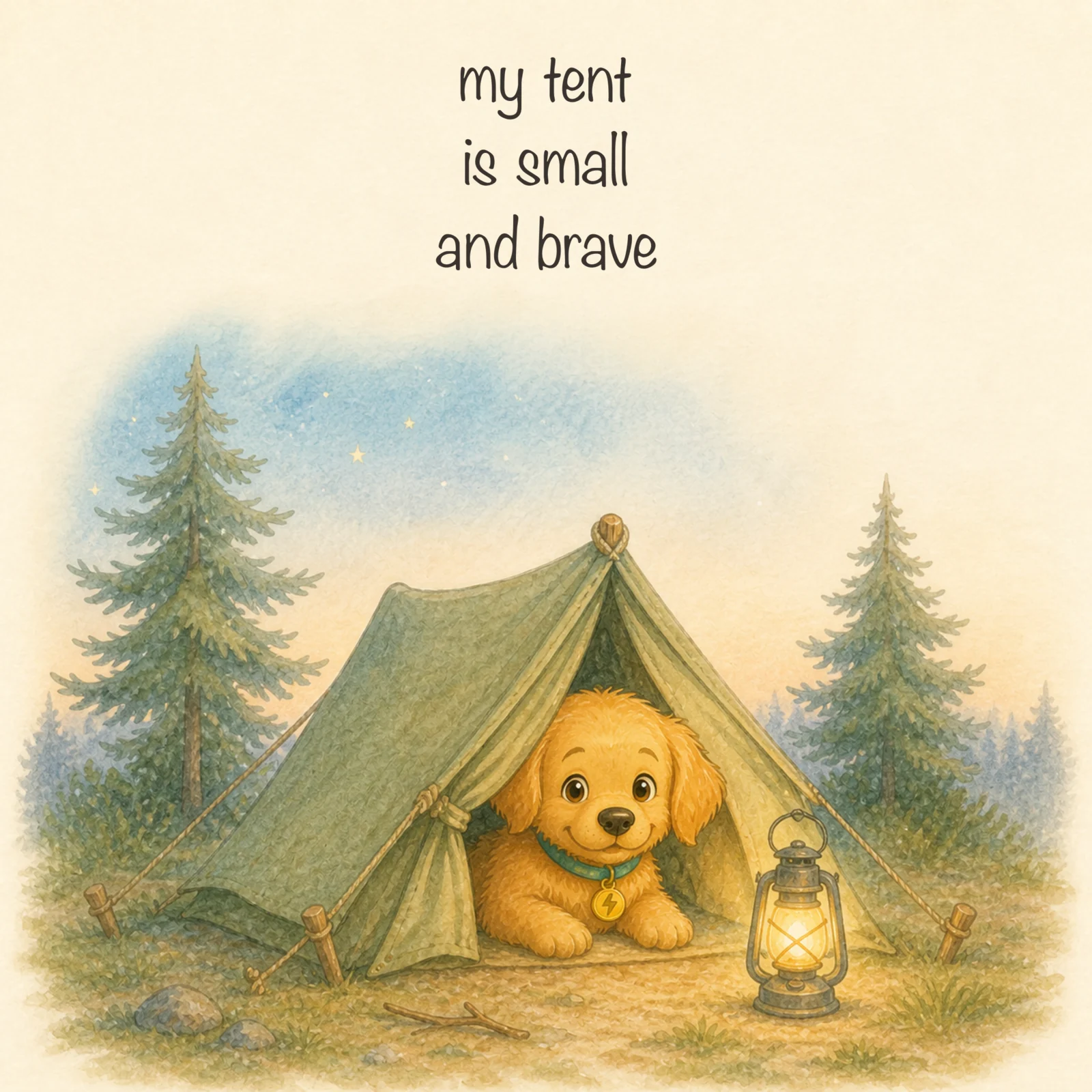 Cover of My Tent Is Small And Brave