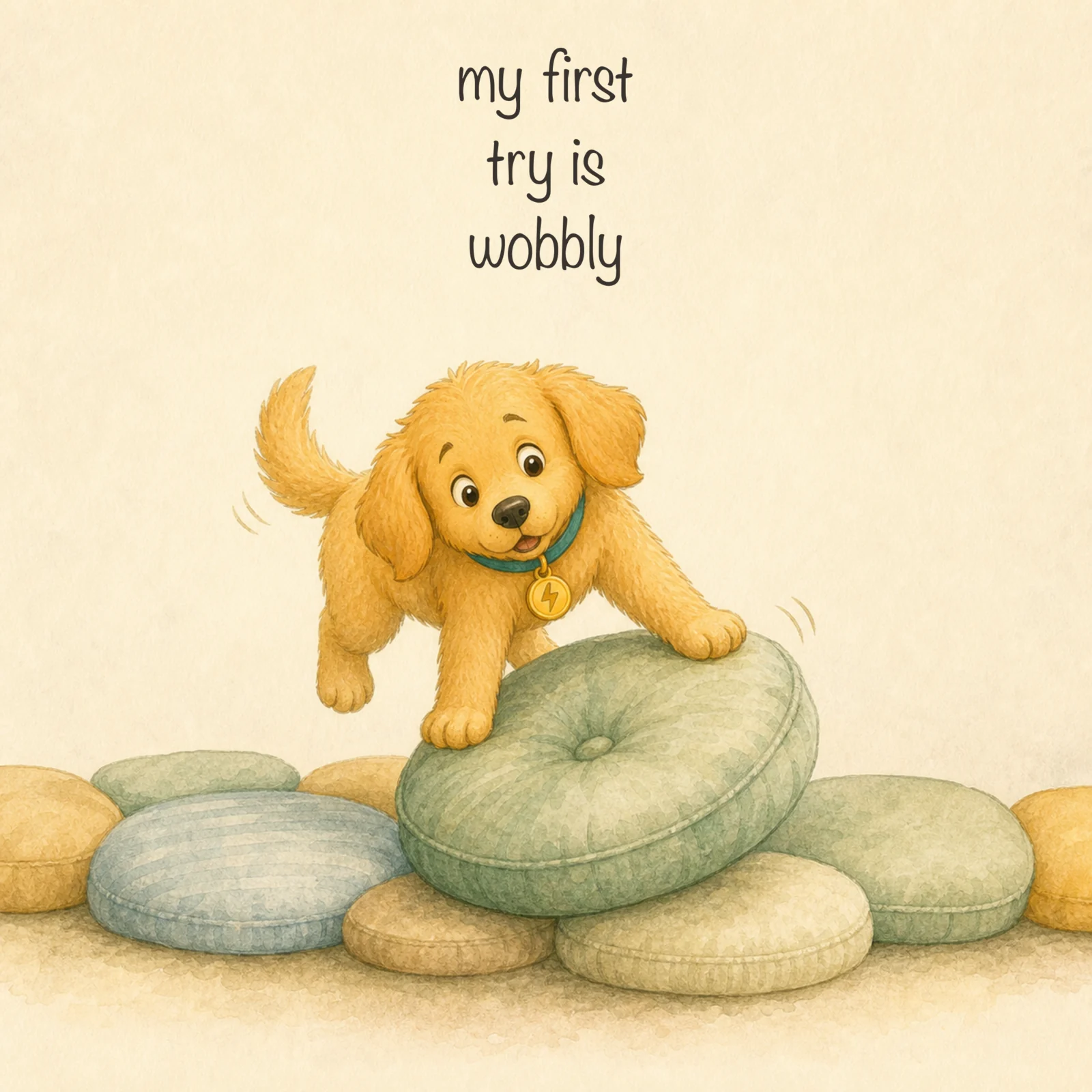 Cover of My First Try Is Wobbly