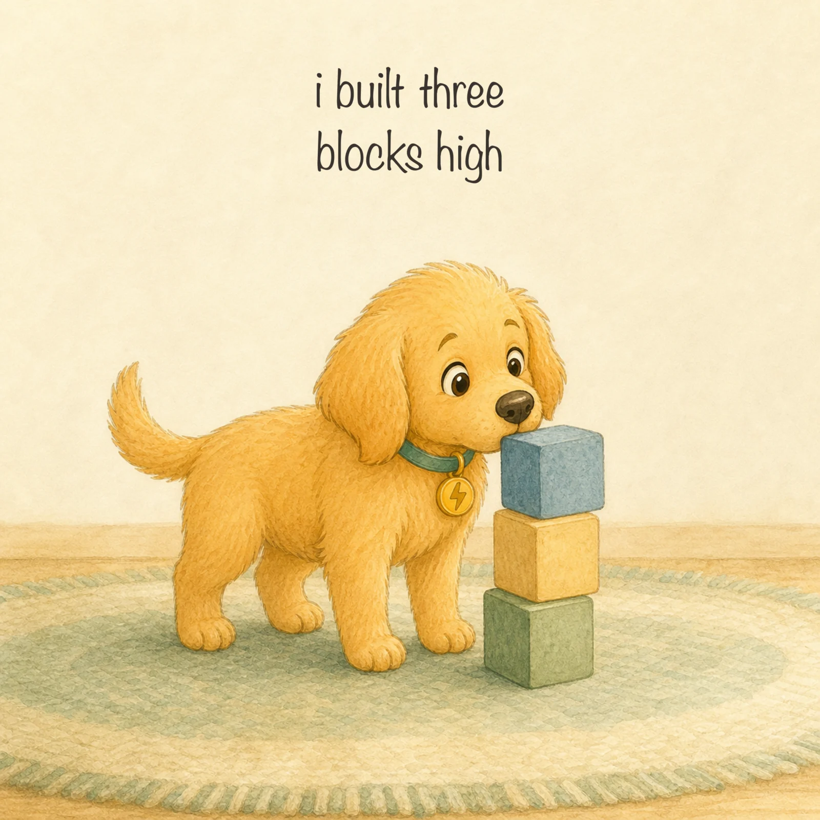 Cover of I Built Three Blocks High