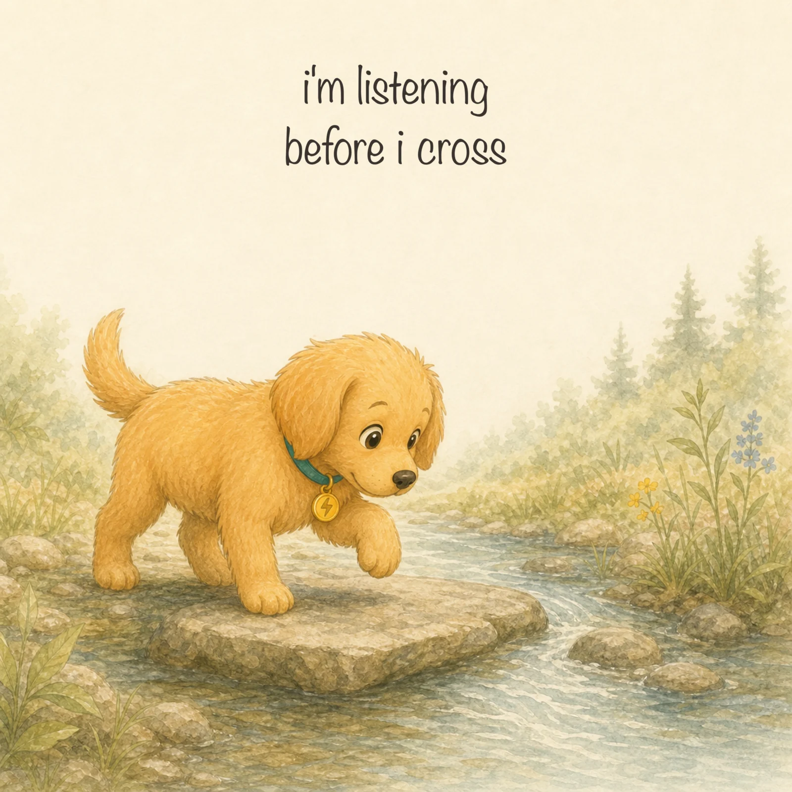 Cover of I'm Listening Before I Cross