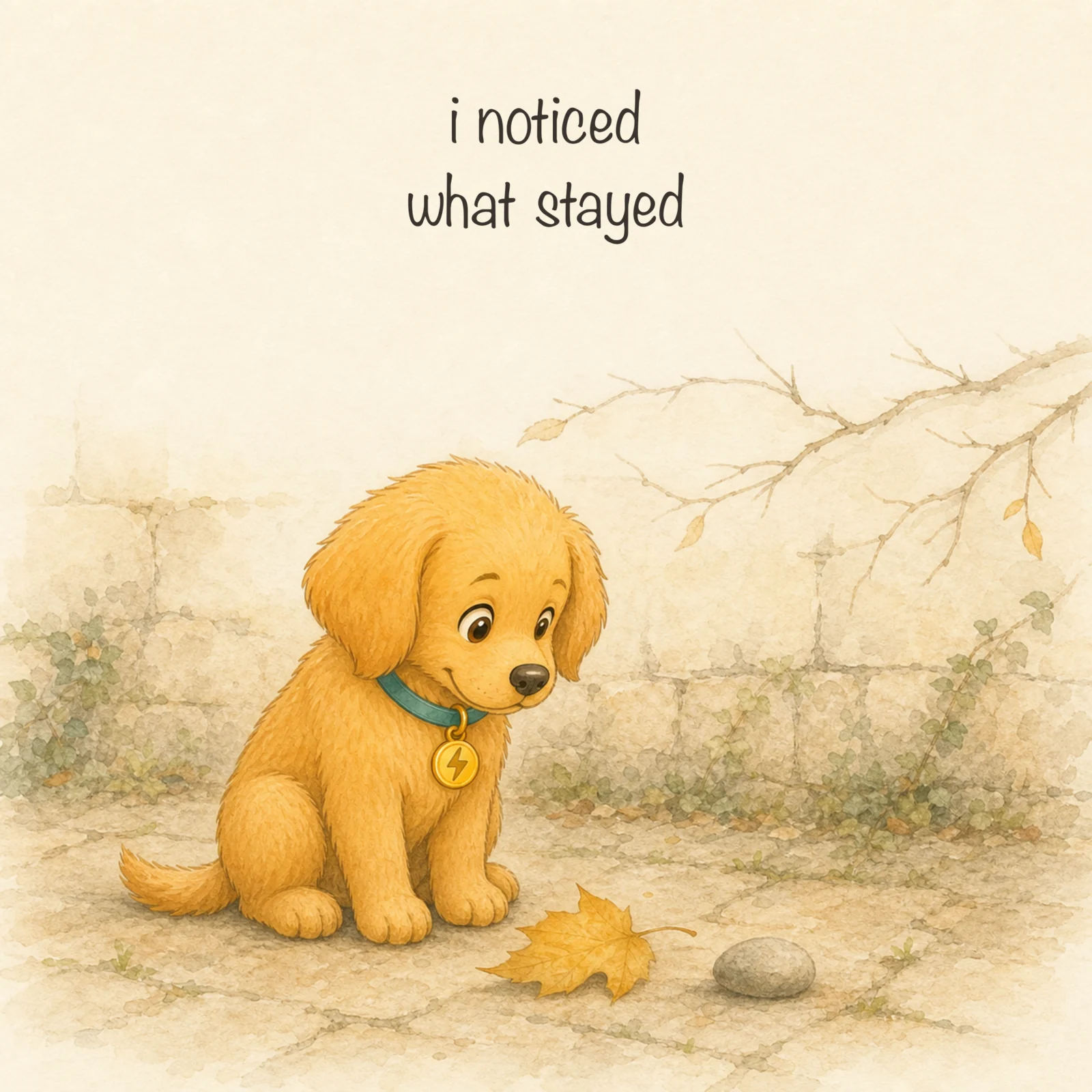 I Noticed What Stayed, page 1 of 1